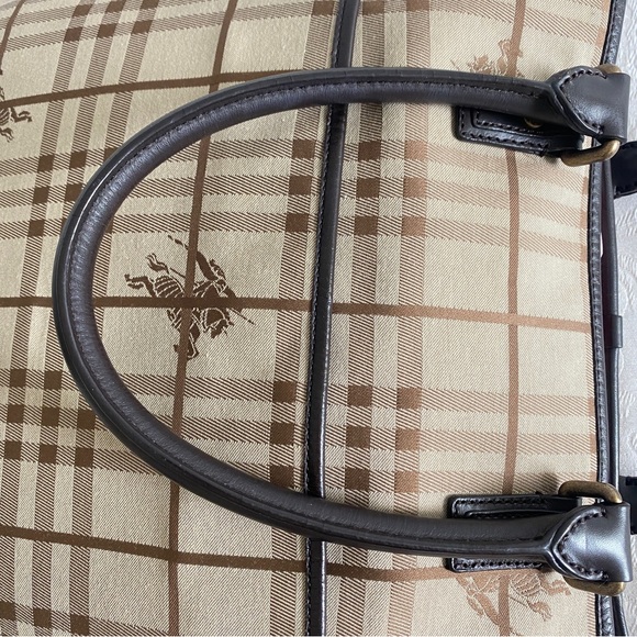 Burberry check large canvas tote - Picture 8 of 13